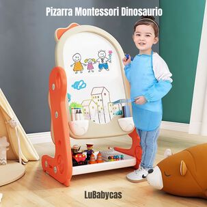 Pizarra Atril Regulable Plumón Con Accesorios Lubabycas