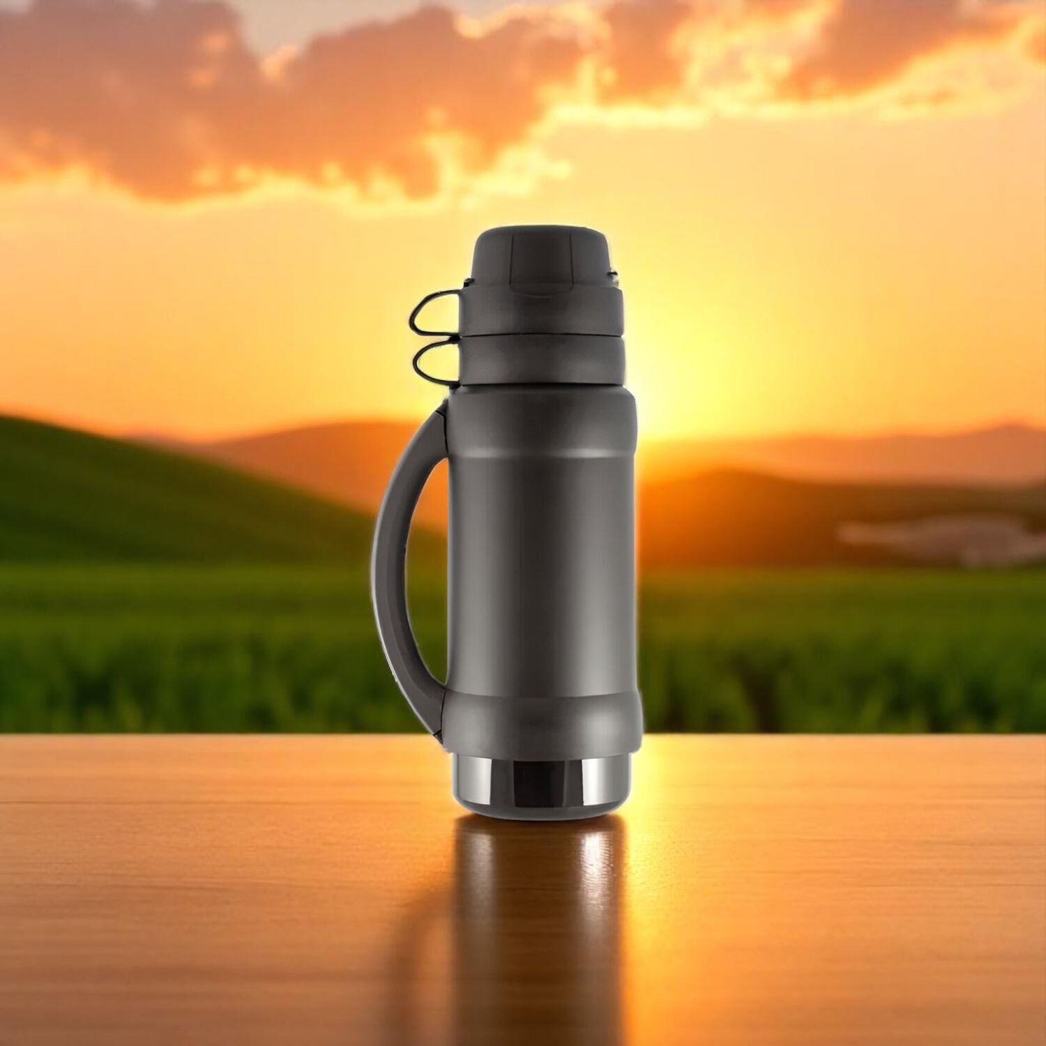 Termo Para L&iacute;quidos 1.8 Litros Thermos 35-180-c8 Black image number 9.0