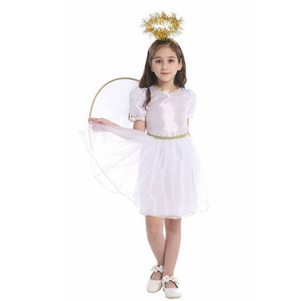 Disfraz Angel Infantil Para Niñas image number 3.0