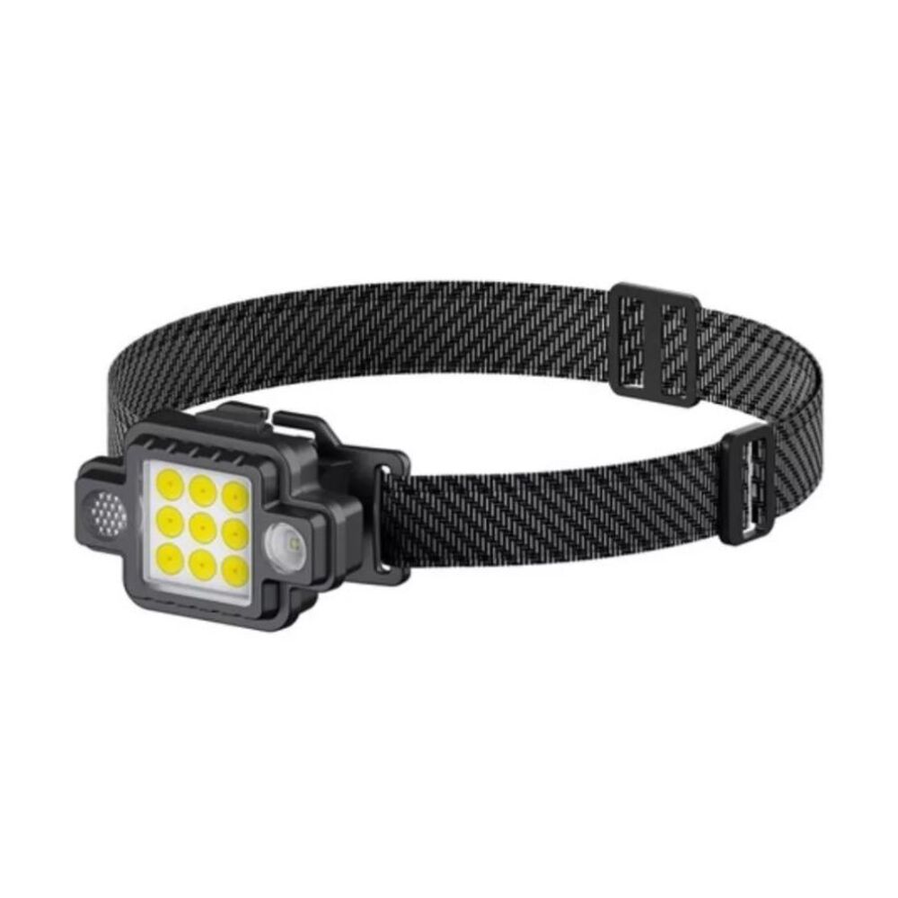 Linterna Lampara Led Frontal Minero Recargable Camping image number 0.0
