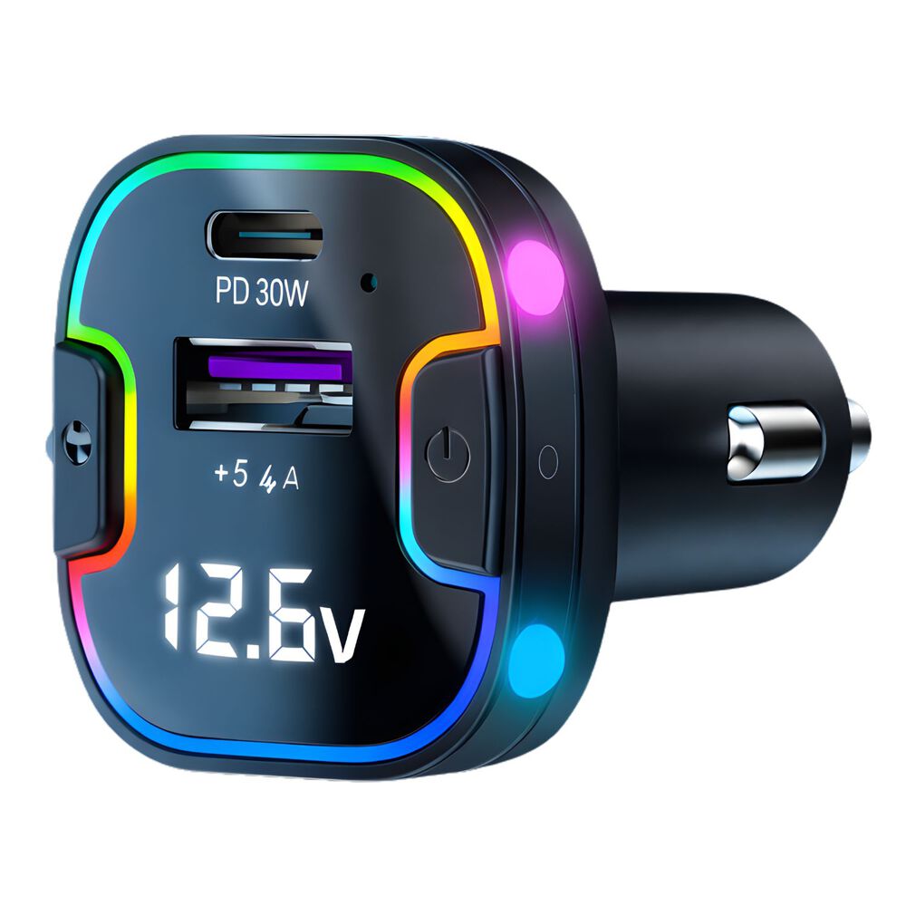 Cargador Auto 75w Multipuerto Pd Qc + Cable - Ps image number 0.0