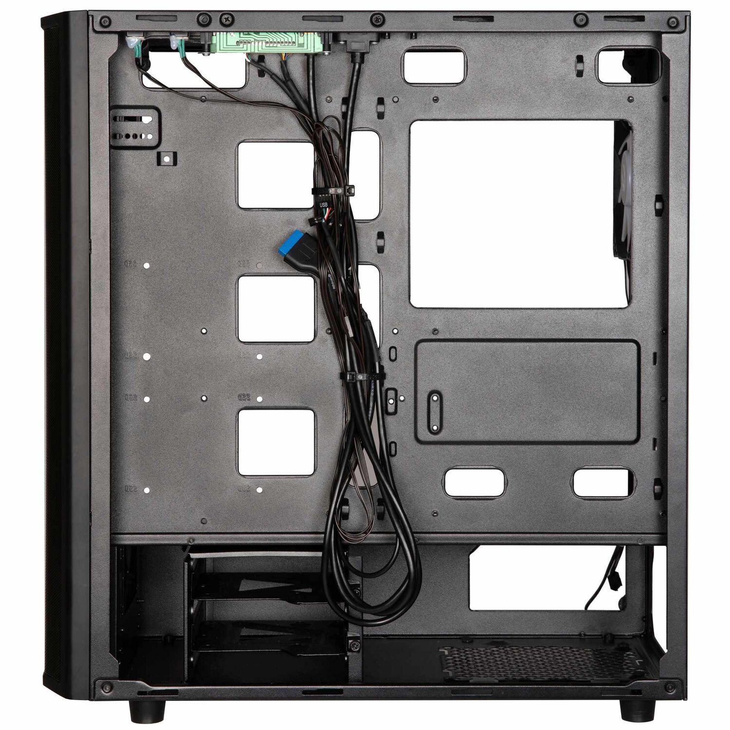 Gabinete Bitfenix/ ​​saber Atx / 3 Ventiladores/ Negro image number 4.0