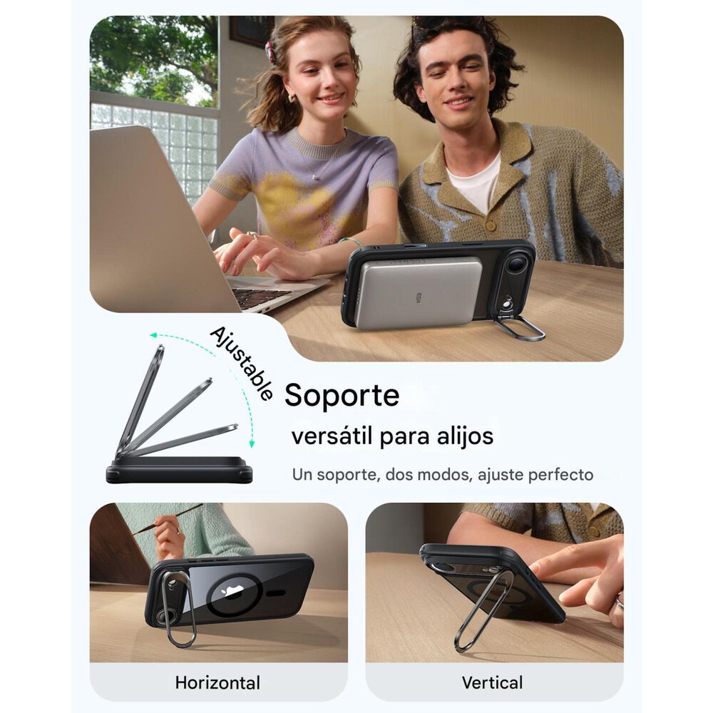Para Iphone 17 Air - Carcasa Magsafe Con Soporte image number 4.0