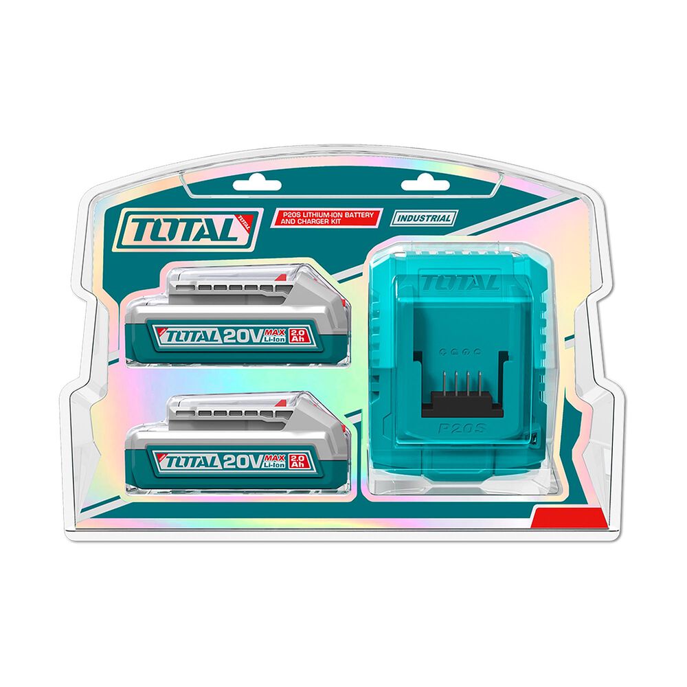 Kit Cargador Y 2 Bater&iacute;as 20v 2ah Total image number 2.0