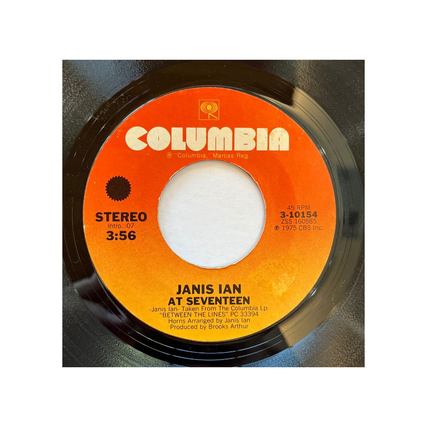 Janis Ian - Stars/at Seventeen | 7" Single Vinilo Usado image number 2.0