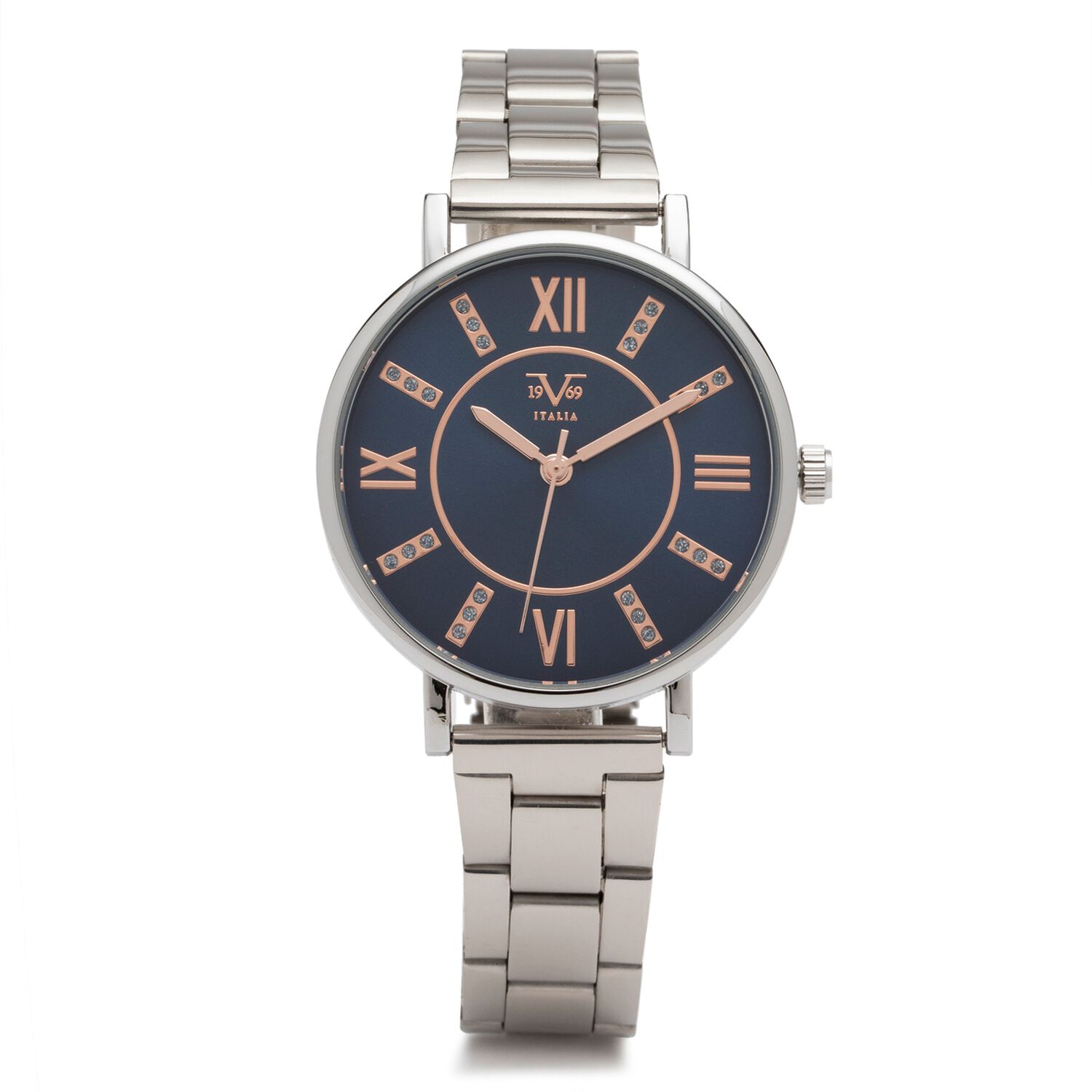 Reloj 19v69 Italia V1969-249-7 Plateado Mujer image number 0.0