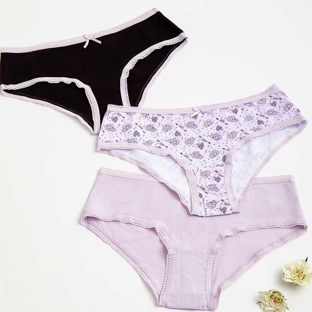 Pack Pantaletas Ni&ntilde;a Intime image number 0.0