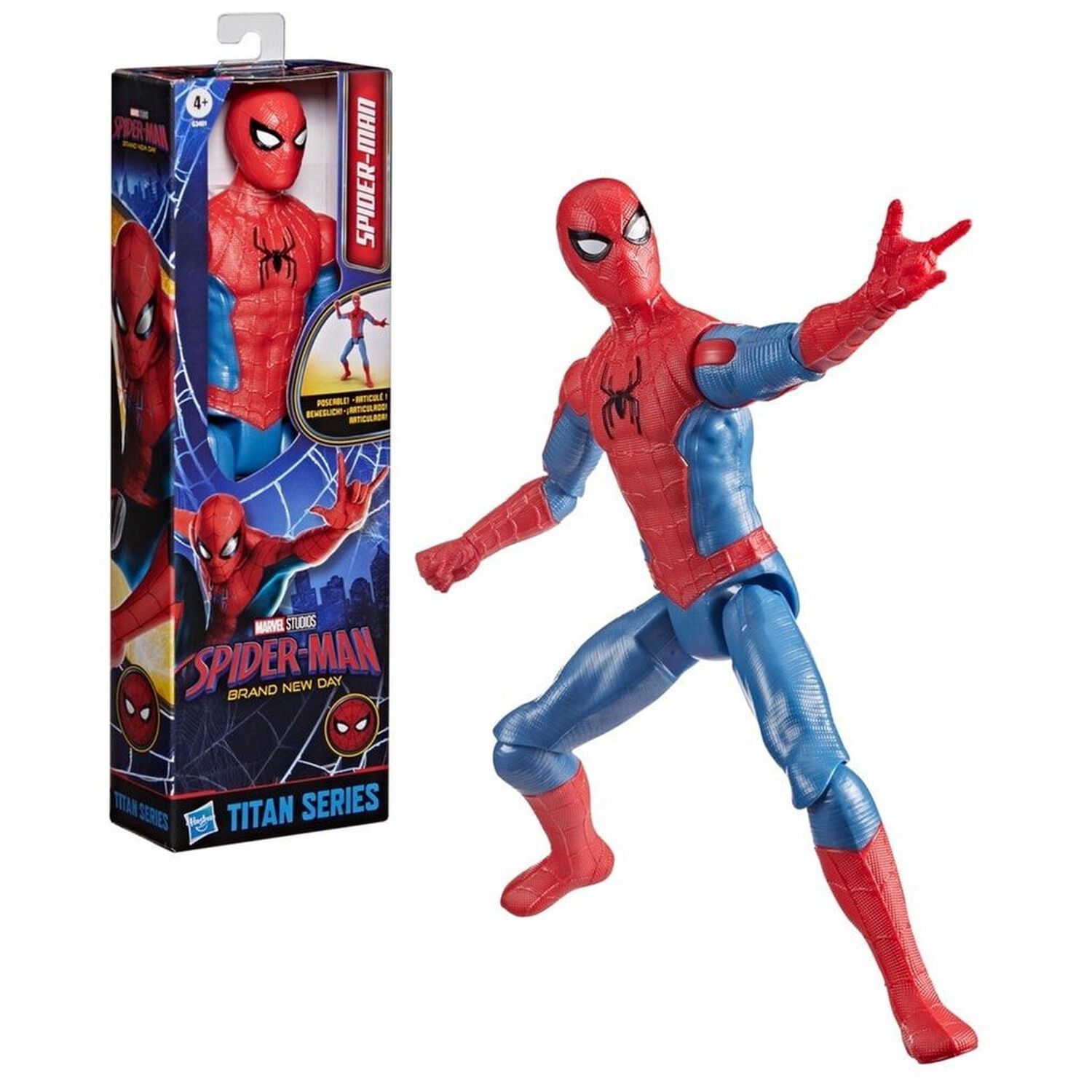 Figura E Acci&oacute;n Spider Man Marvel Titan image number 3.0