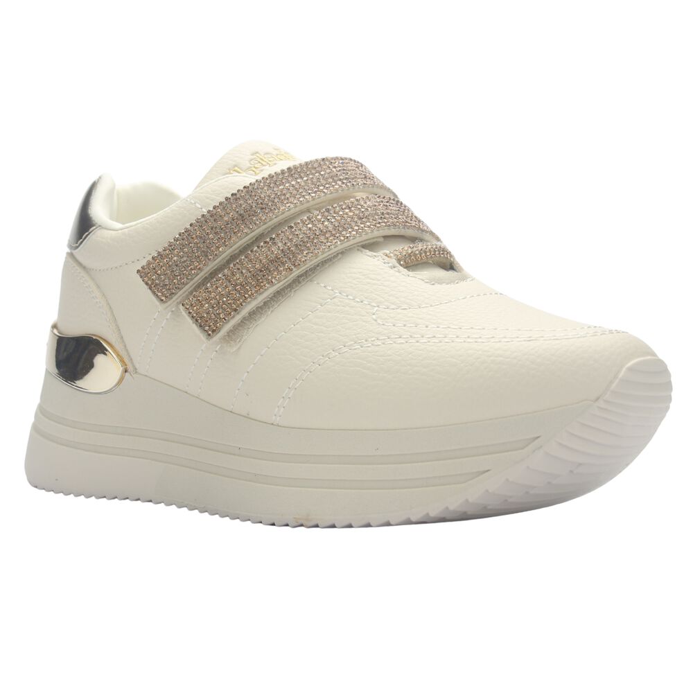 Zapatilla Mujer Chalada Valka-1 Beige Urbano image number 2.0