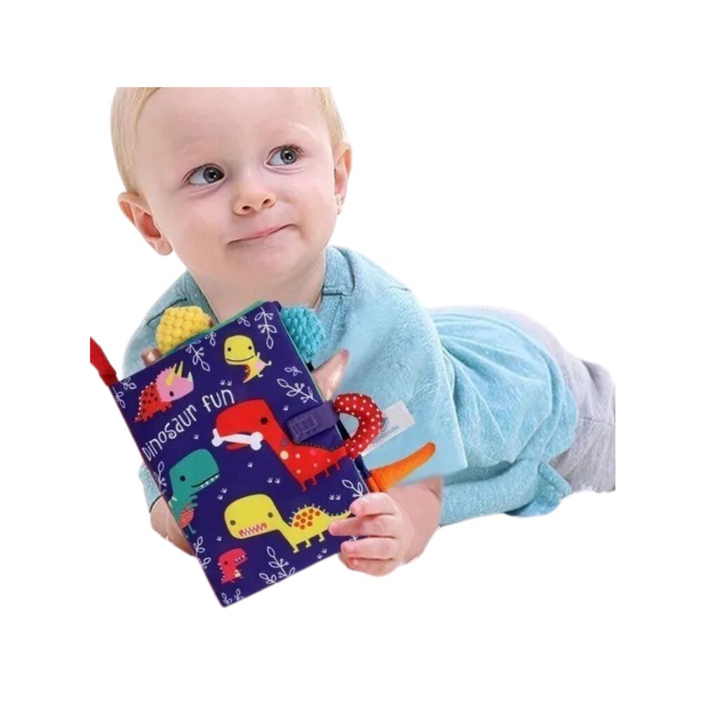 Libro De Tela Interactivo Sensorial Para Bebe Y Niños image number 0.0