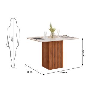 Juego De Comedor Vekkahome Canes Suzy / 4 Sillas