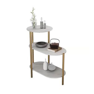 Mesa Auxiliar De Centro Decorativa De 3 Niveles Mesa De Lujo