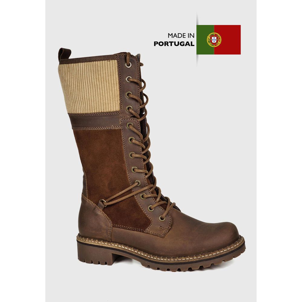 Bota Cuero Evora Camel image number 1.0