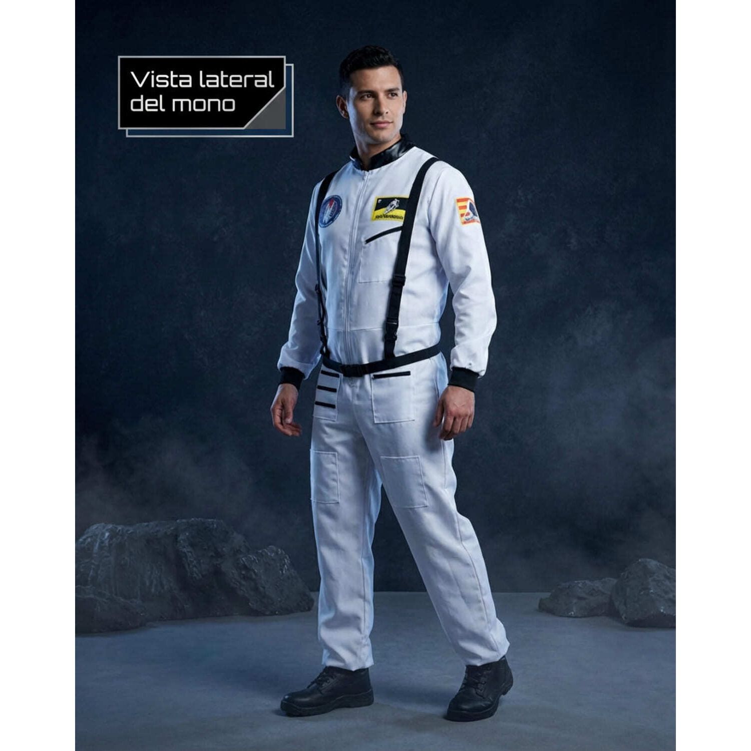 Disfraz Astronauta Cosplay Juego Rol Traje Espacial Ni&ntilde;os image number 27.0