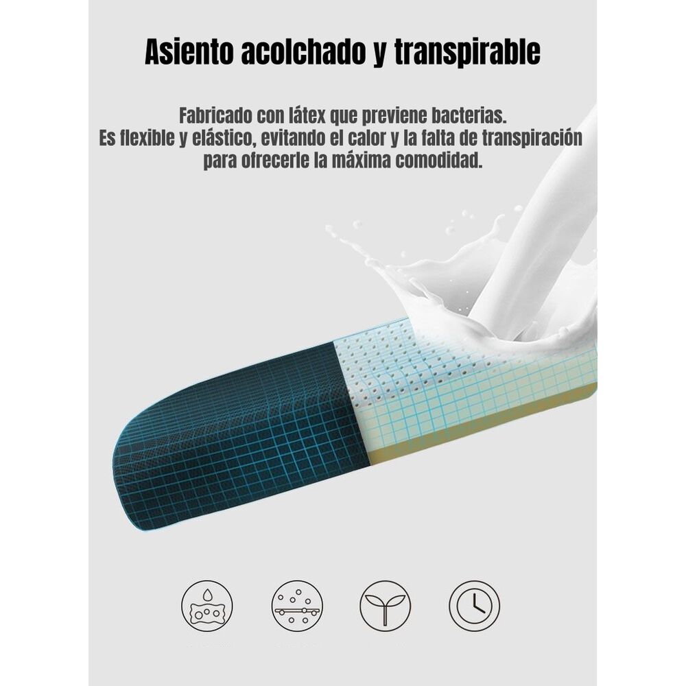 Silla De Escritorio Respaldo Alto Path Negra image number 4.0