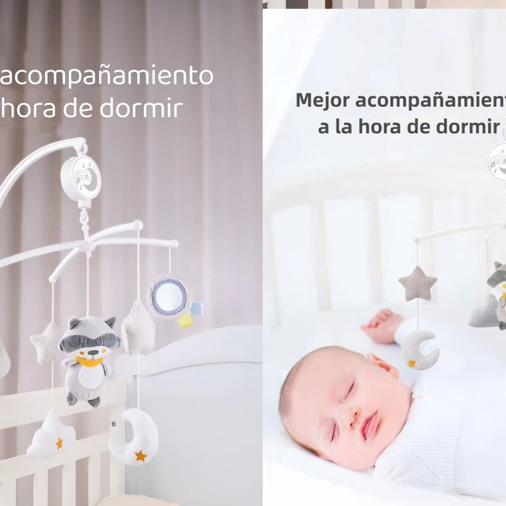 Móvil Musical 360 Con Caja Lubabycas Osito image number 3.0