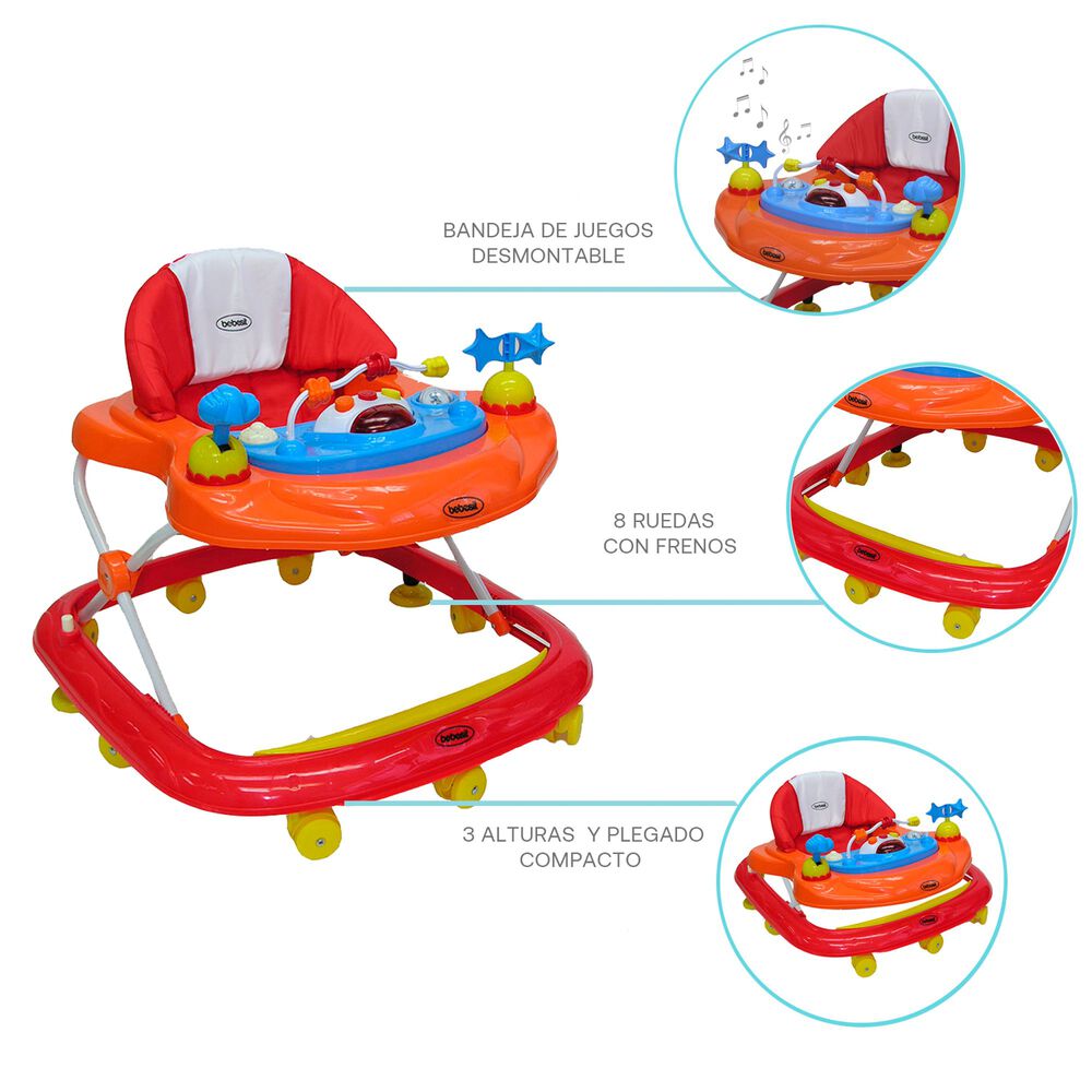 Andador Airbus Naranjo 1201n image number 5.0