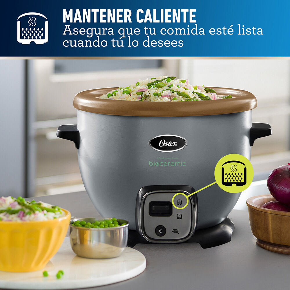 Arrocera Oster Funcion Sofrito Bioceramic Infundido Ckstrc7129s image number 6.0