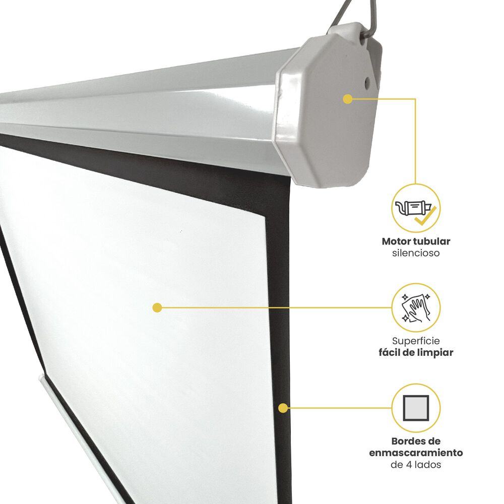 Proyector Port&aacute;til Nova 9000lm + Tel&oacute;n El&eacute;ctrico 60" Levo image number 6.0