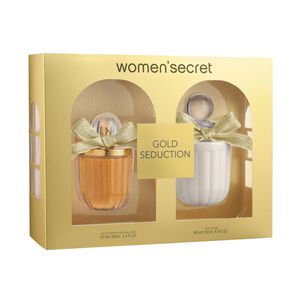 Set De Perfumería Mujer Gold Seduction Women Secret / 100 Ml / Edp + Body Lotion 200 Ml