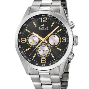 Reloj 18152/i Lotus Negro Hombre Minimalist