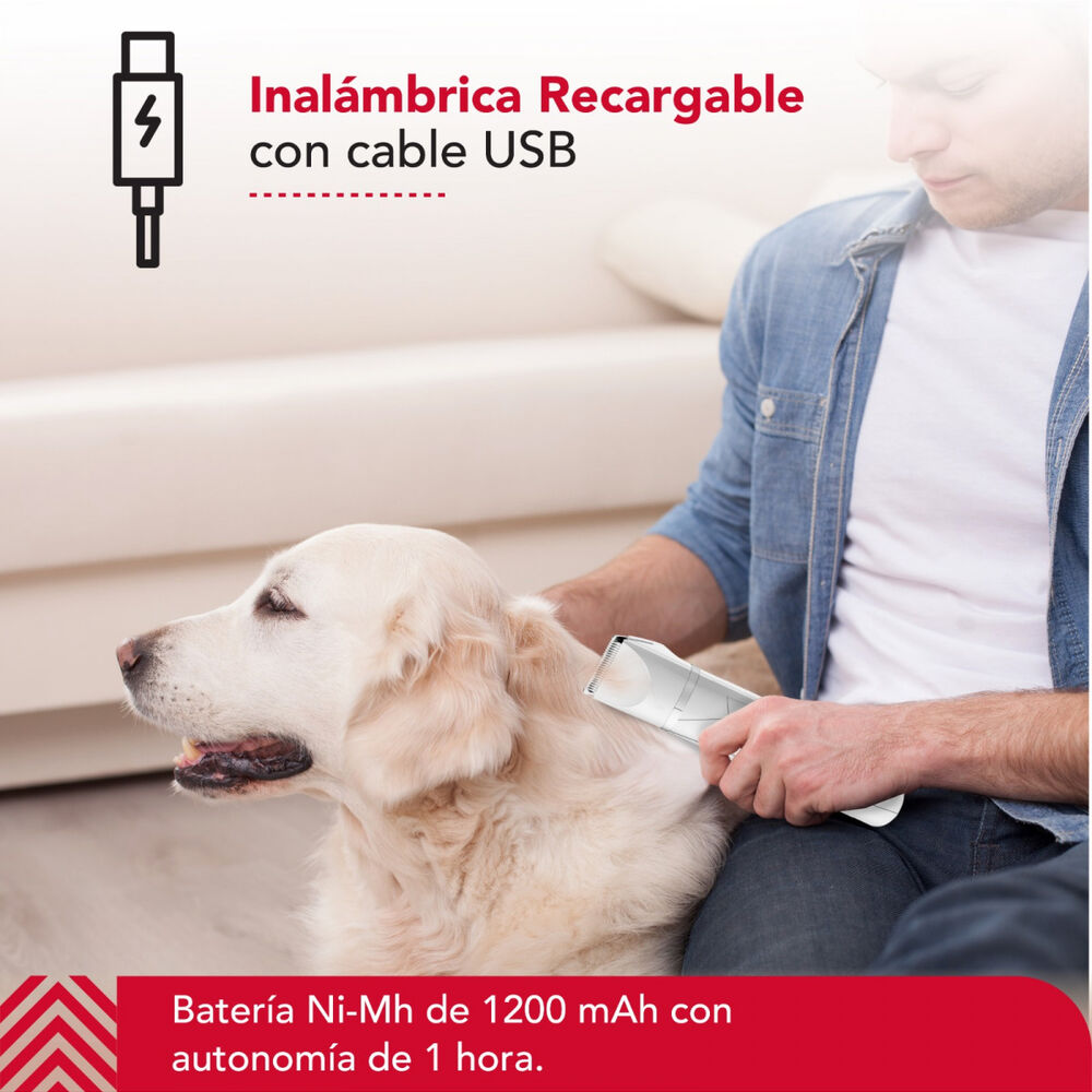 Desvelladora Thor Cordless Usb Pet Trimmer 4en1 image number 3.0