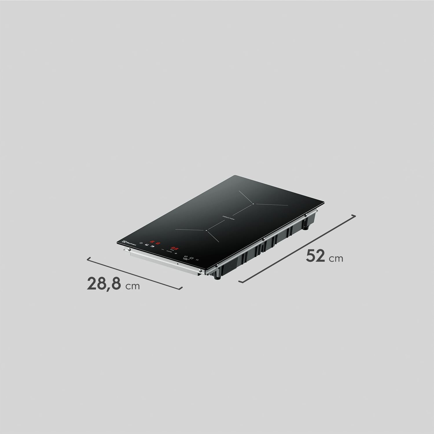 Encimera Inducci&oacute;n 2 Platos El&eacute;ctrica Efficient Ie2tp image number 2.0