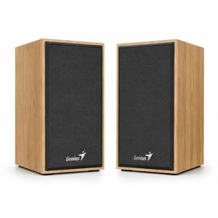 Parlantes Genius Usb De Madera 6w Para Pc Y Notebook - Ps