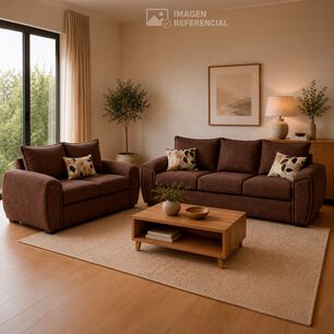 Juego De Living Elegant Detail Houston / 5 Cuerpos