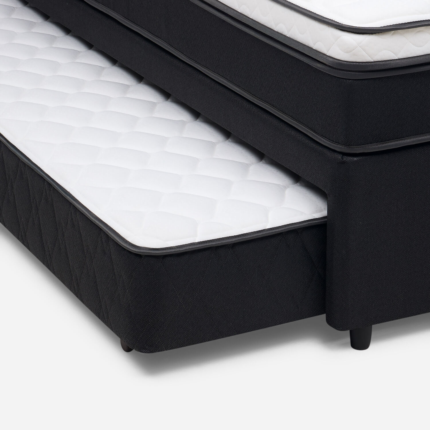 Cama Nido Rosen New Style 6 / 1.5 Plazas / Base Normal + Set De Maderas image number 2.0
