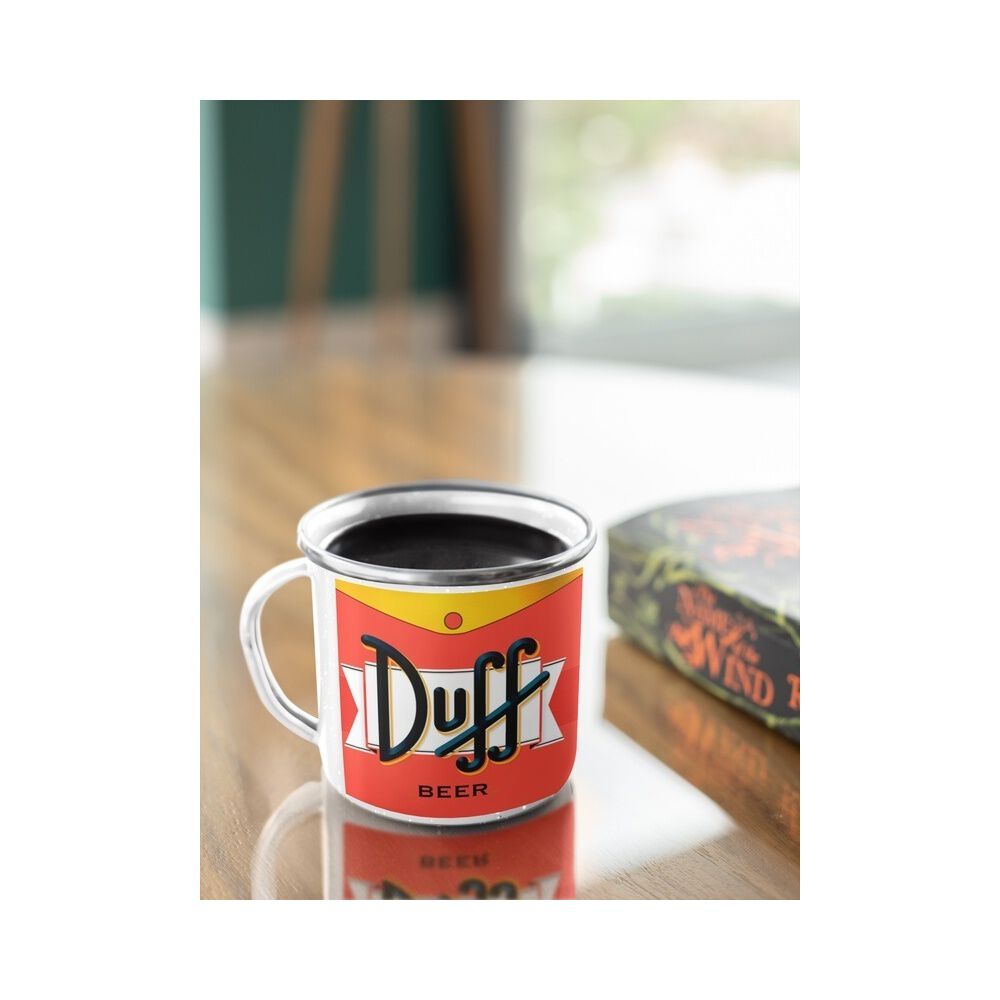 Taza Enlozada Lechera Cerveza Duff Los Simpsons image number 3.0