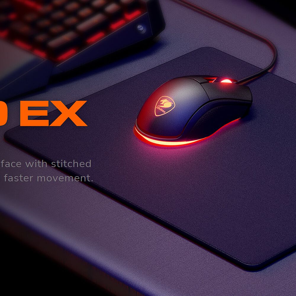 Mouse Pad Gamer Cougar Speed Ex M For High Speed image number 3.0