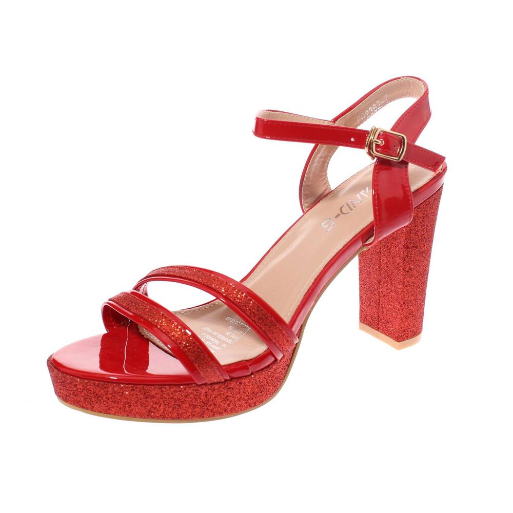 Zapato Tac&oacute;n Rojo Pand-g Art. 5pg23627red image number 0.0