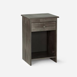 Cama Europea Rosen Wave / 2 Plazas / Base Normal + Set De Maderas Tabor Grafito