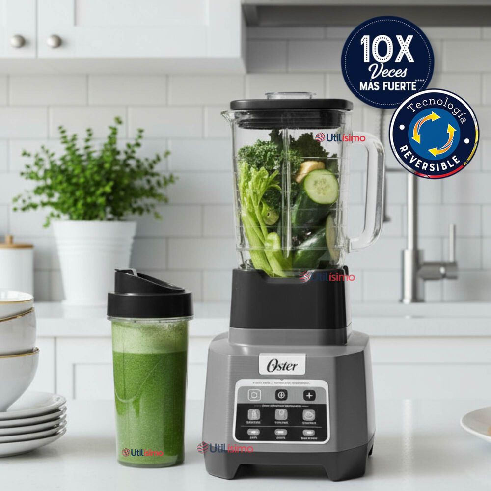 Licuadora Profesional Oster Xtreme Mix Con Iblend Y Max Crush Con Tecnología Reversible, Vaso Blend-n-go Blstxpg-bgw image number 0.0