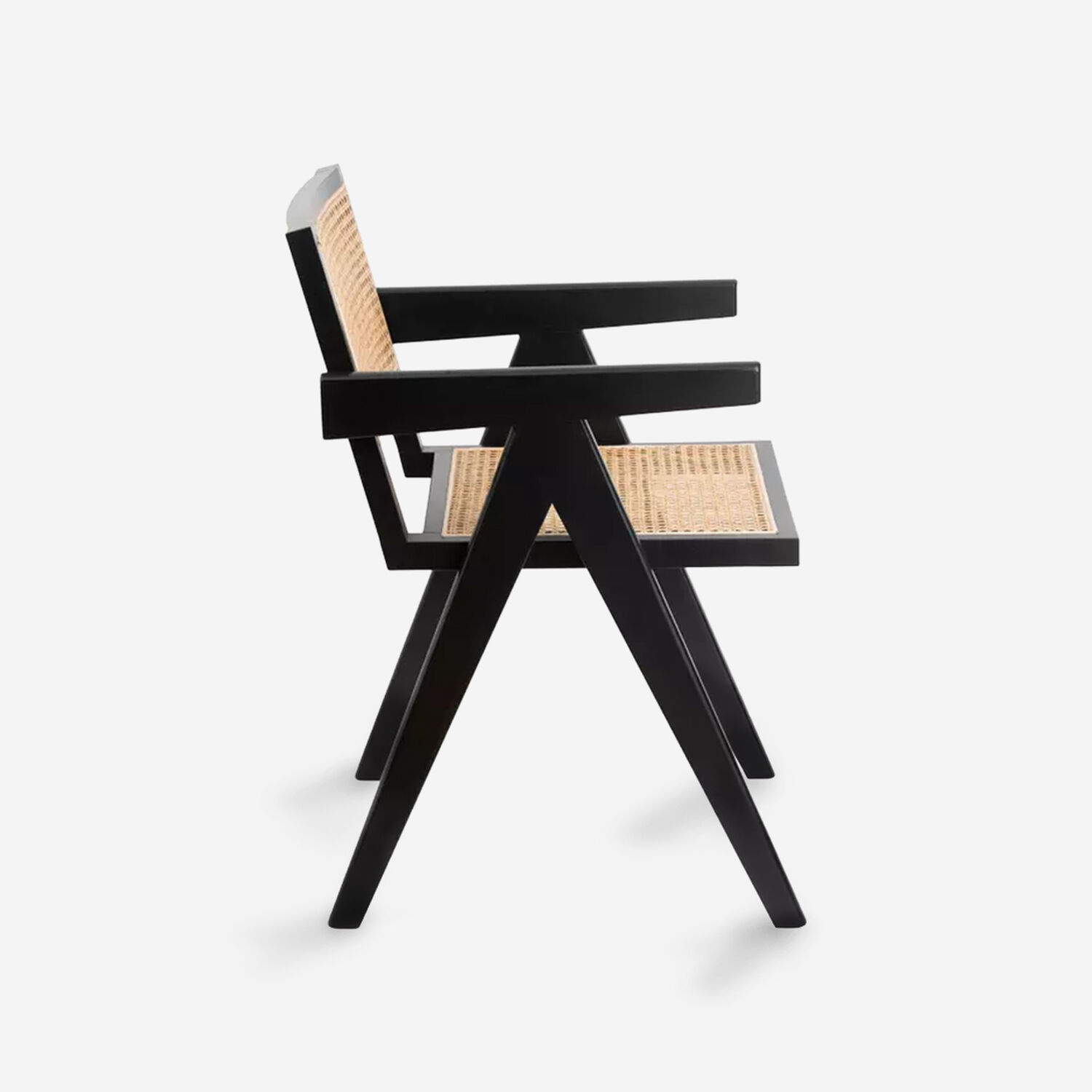 Pack 4 Sillas De Comedor Chandigarh Madera Negro image number 4.0