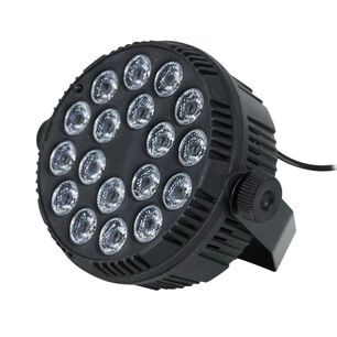 Mini Foco Luces Par 18 Led Rgb Monocrom&aacute;tica Luces Disco