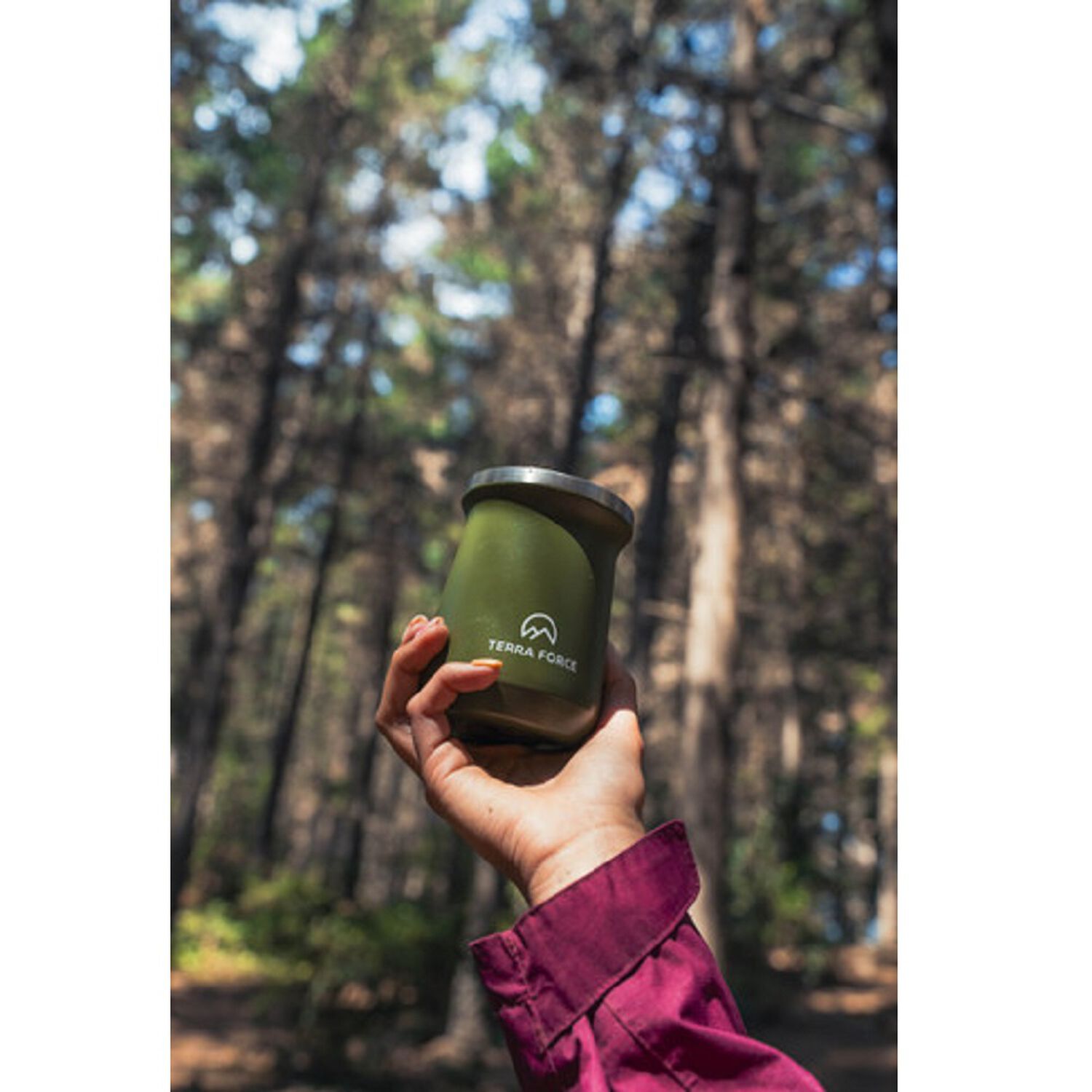 Vaso Matera Camping Negro image number 2.0