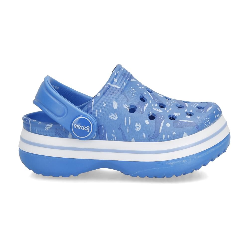 Sandalia Niño Topsis Blue image number 2.0