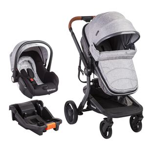 Coche Travel System Taurus Gris