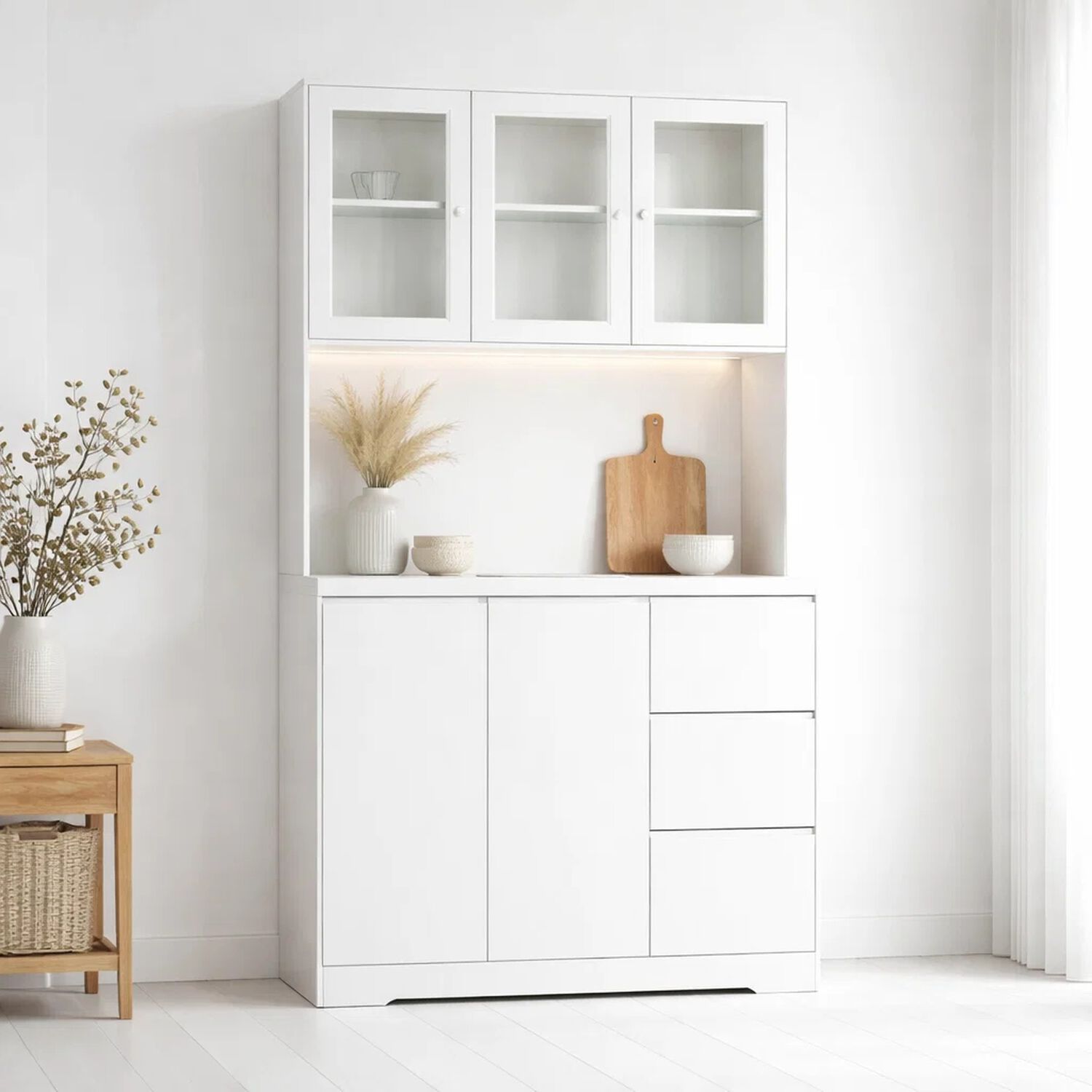 Mueble Buffet Alto Lumiglass image number 1.0