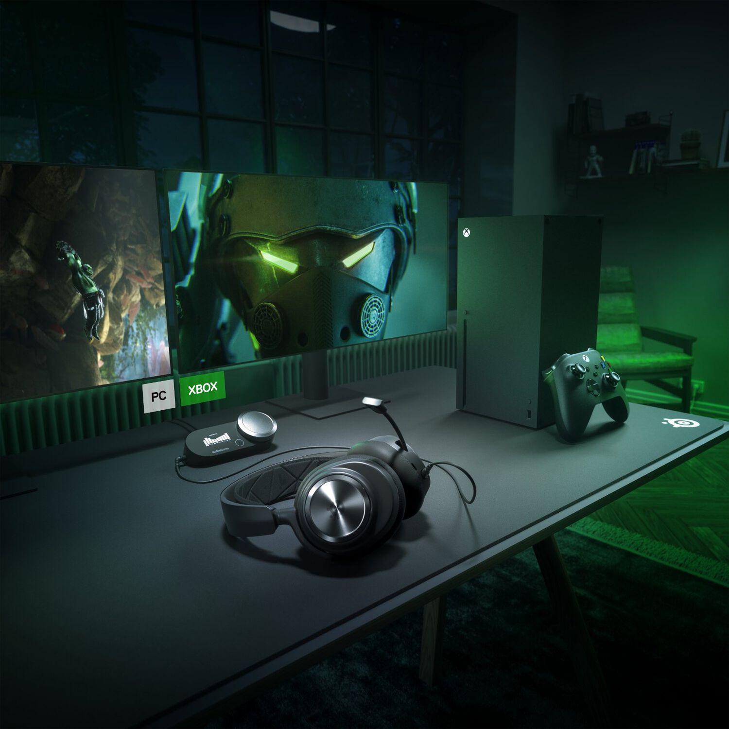 Aud&iacute;fono Gamer Steelseries Arctis Nova Pro Xbox Negro image number 6.0