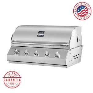Parrilla A Gas Empotrada De 5 Quemadores Kinggrill