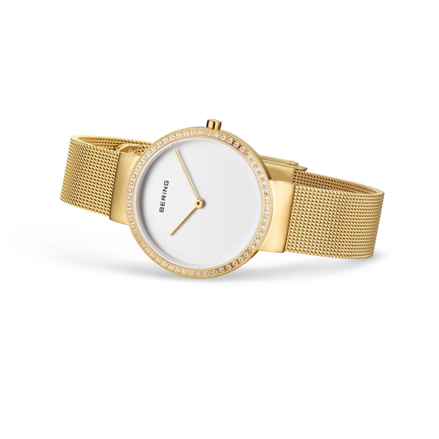 Reloj An&aacute;logo Mujer Bering Dorado 14531-330 image number 2.0