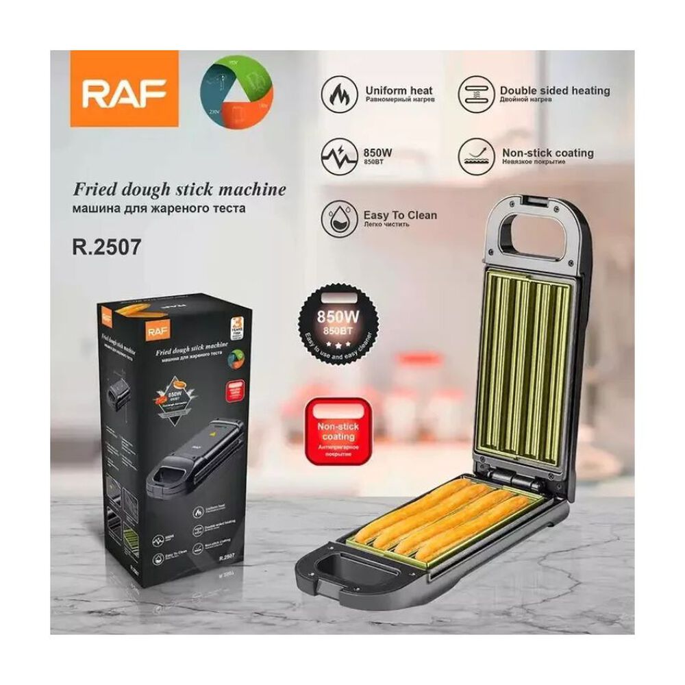 Maquina De Churros Antiadherente Raf 4uni 850w image number 1.0