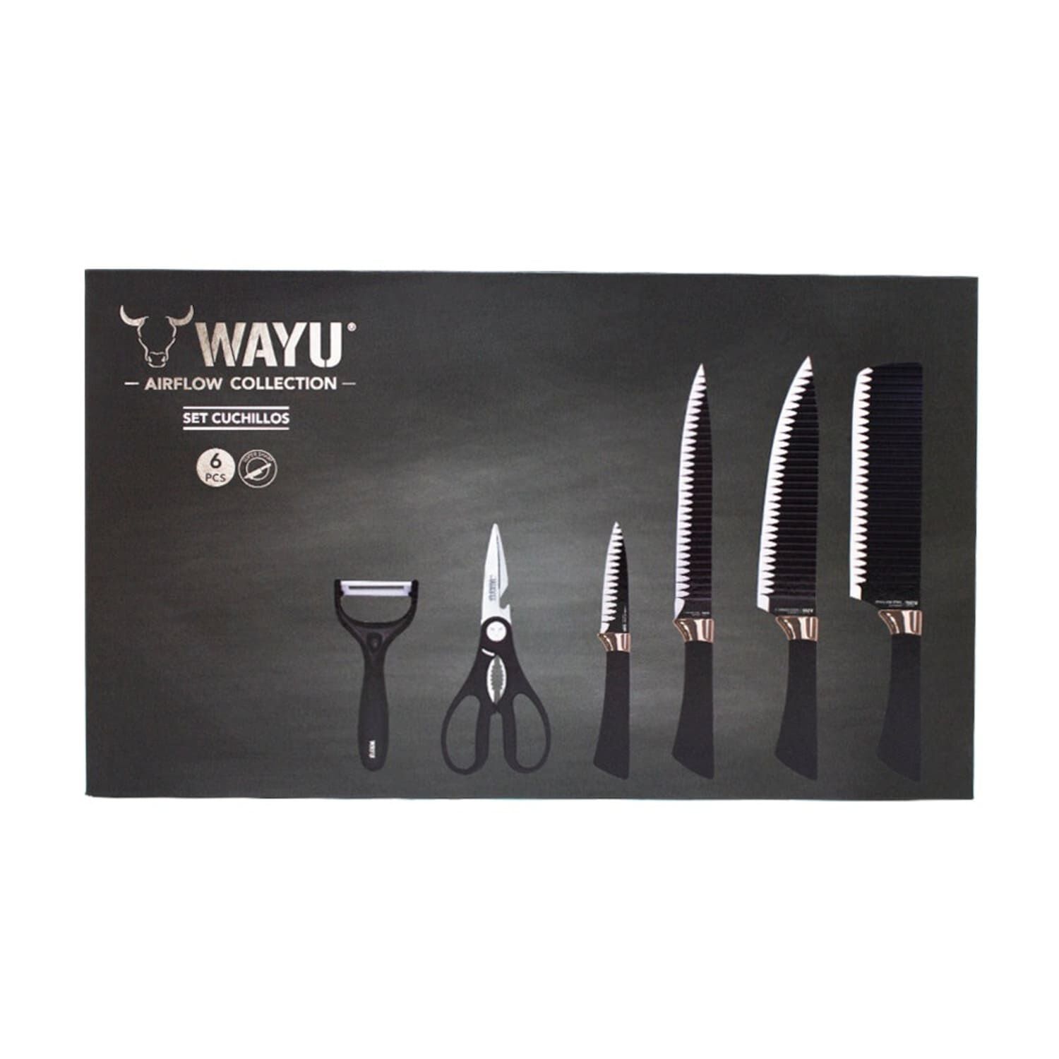Set Cuchillos Rolling Wayu image number 1.0