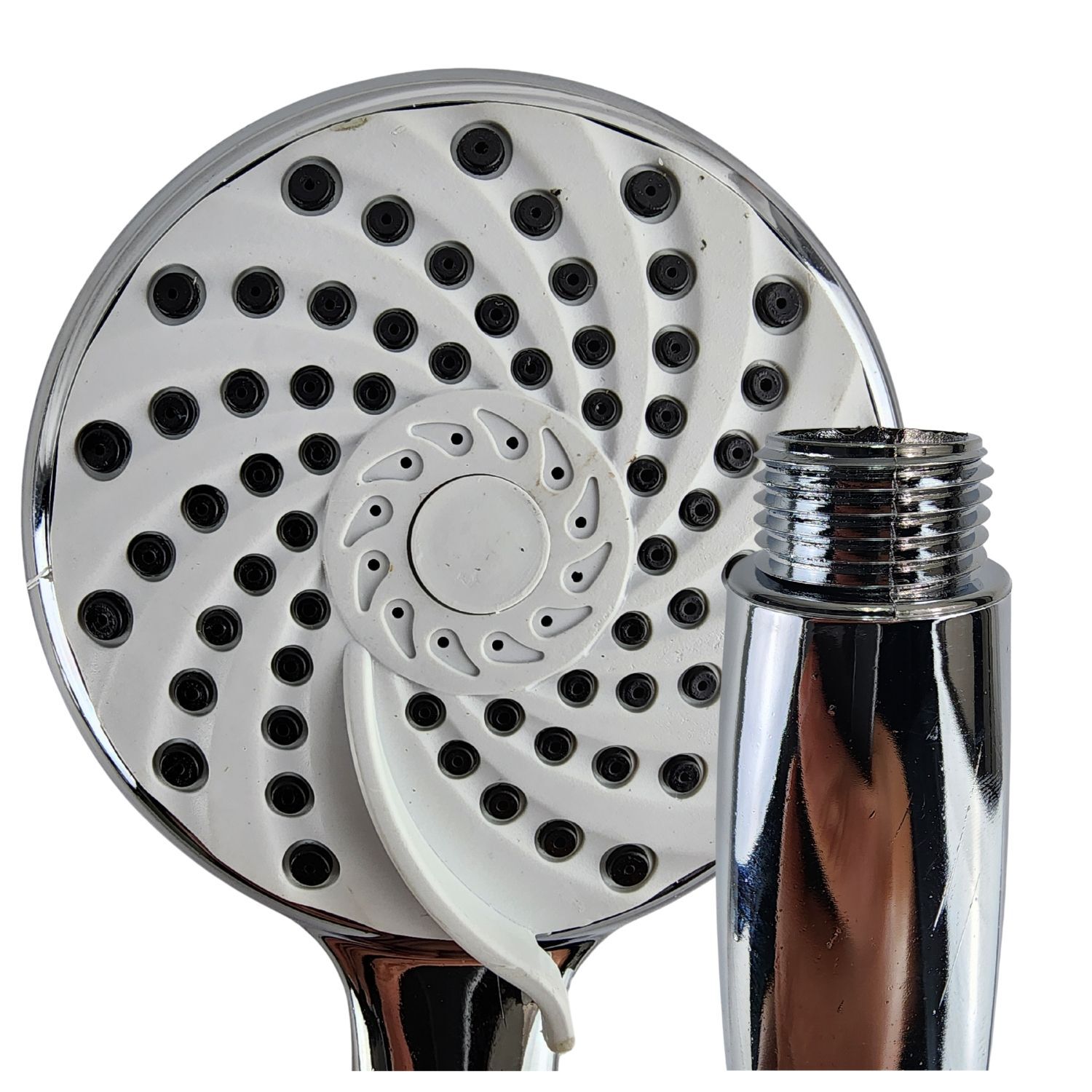 Juego Ducha Espiral Premium Con Base Manguera 150cm image number 5.0