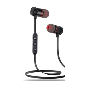 Aud&iacute;fonos Bluetooth Auriculares Magneticos Inalambricos Con Microfono Manos Libres Recargables Usb