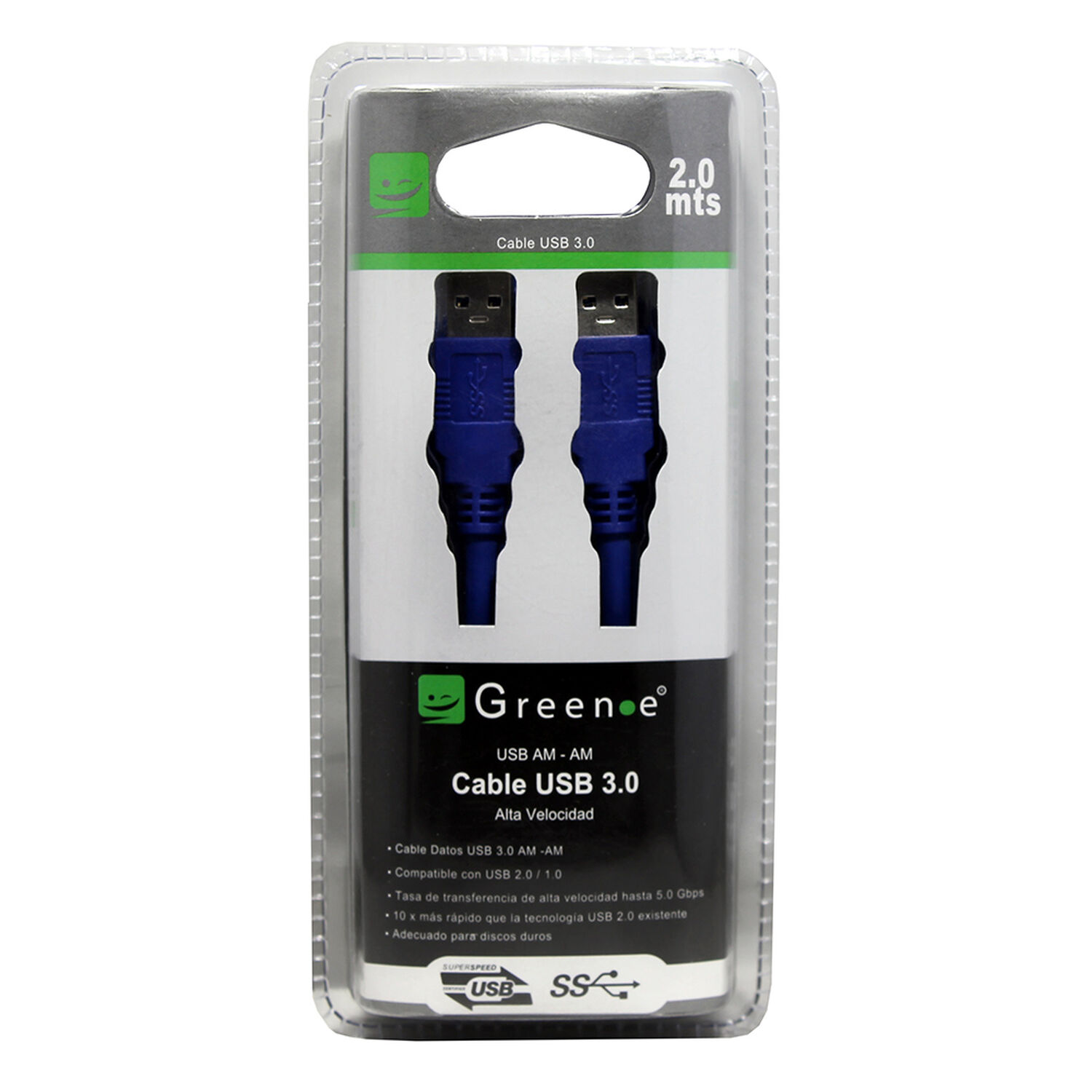 Cable Usb 3.0 Am-am De 2 Metros image number 1.0