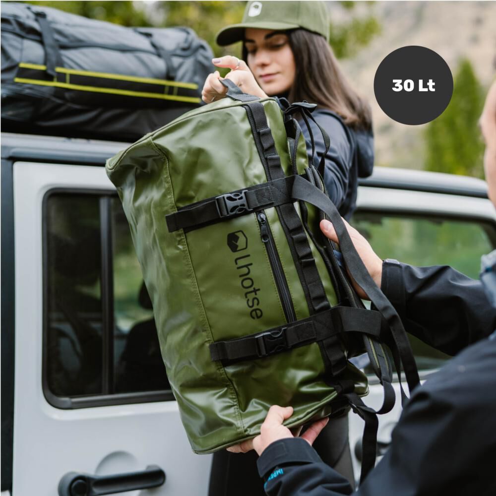 Bolso Deportivo Impermeable Duffel Lhotse / 30 Litros image number 6.0